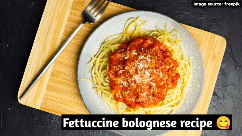 Million doller fettuccine bolognese Recipe