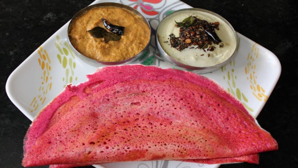 Beetroot Dosa