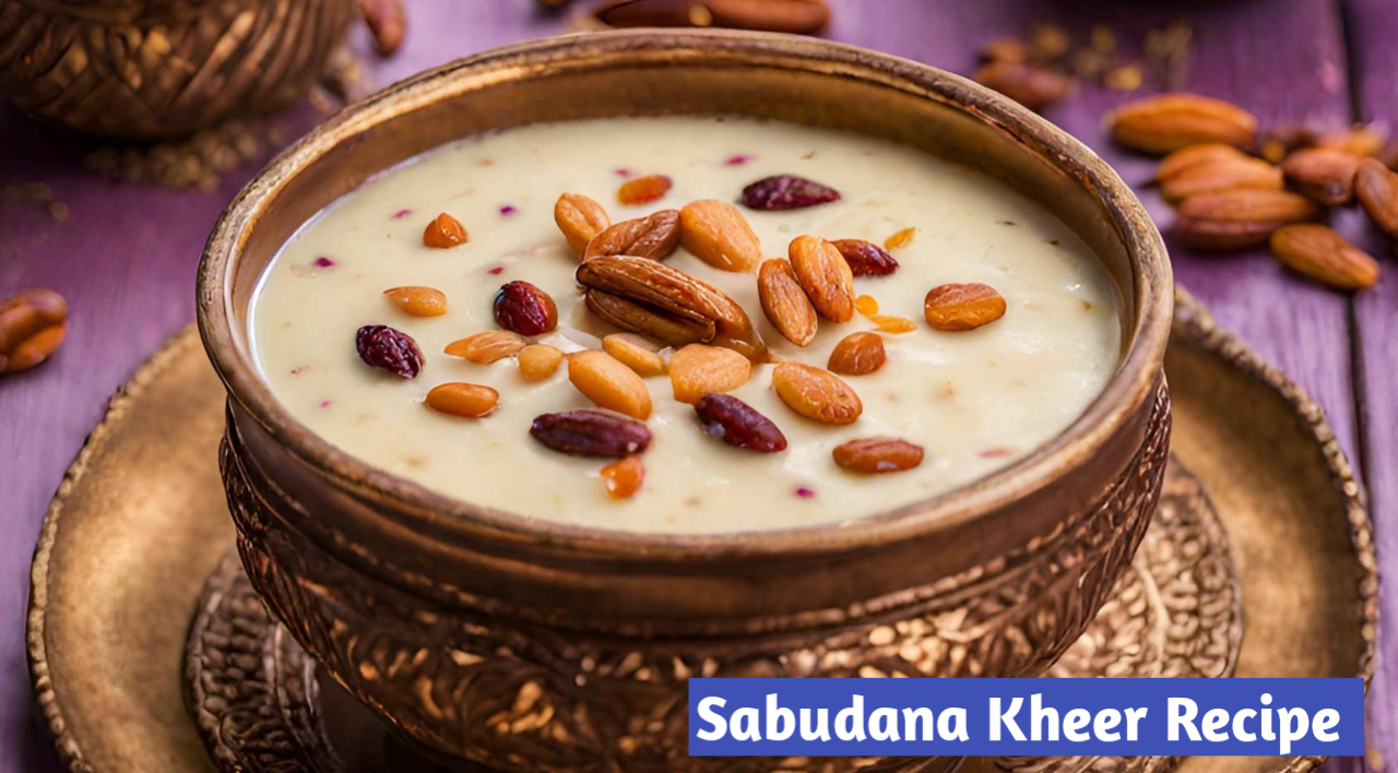 Fast friendly Sabudana Kheer Recipe in sawan