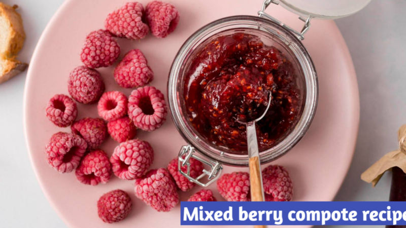 mixed berry compote recipe frozen berries