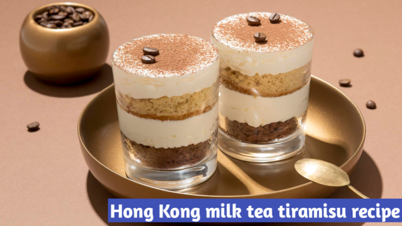 Hong Kong milk tea tiramisu