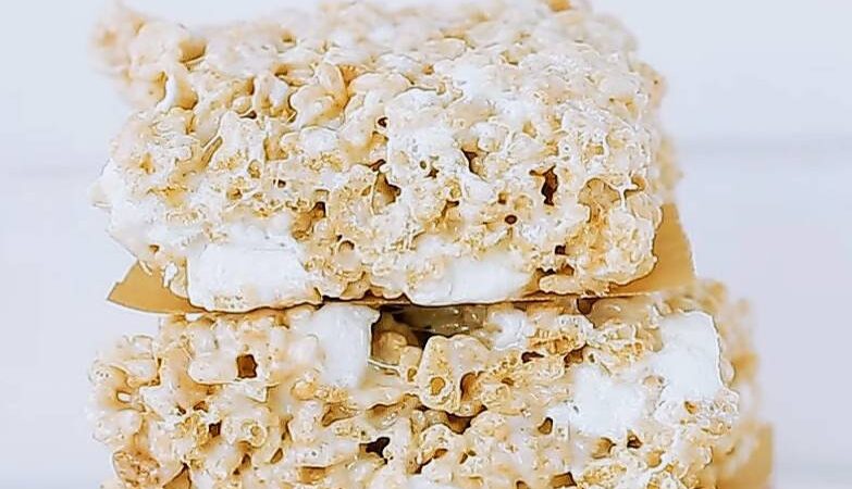 Rice krispie treat recipe with fluff