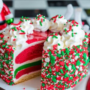 Christmas poke cake recipe