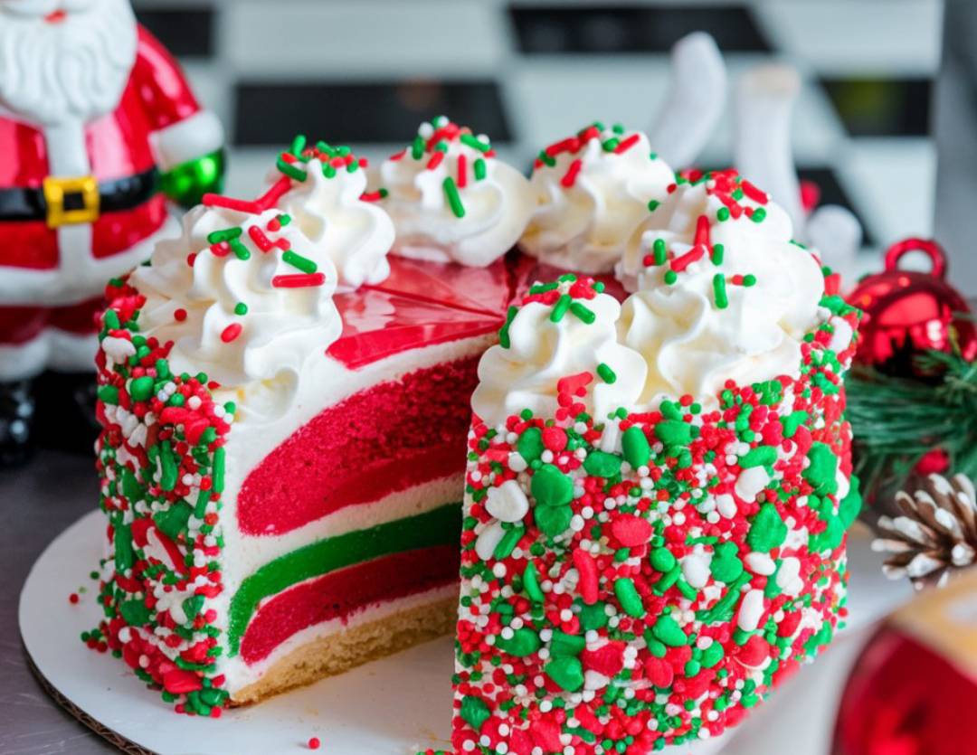 Christmas poke cake recipe